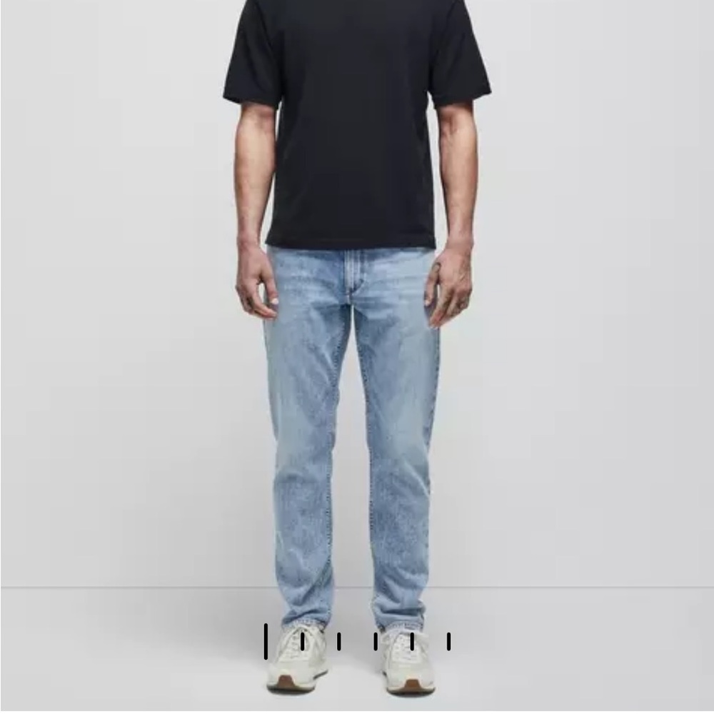 Rag and Bone Athletic Fit Light Indigo Authentic Stretch Jean NWT